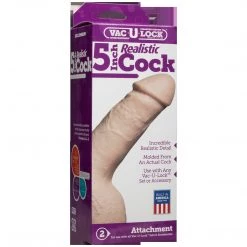 Doc Johnson Vac-u-lock Realistic Dildo Strap On Dildos