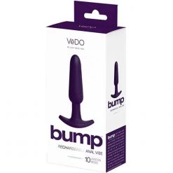 Savvy Co. Anal Sex Toys VeDO Bump Rechargeable Long Butt Plug