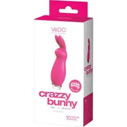 Savvy Co. VeDO Crazzy Bunny Rechargeable Bullet Rechargeable Vibrators 10 Savvy Co. VeDO Crazzy Bunny Rechargeable Bullet Rechargeable Vibrators