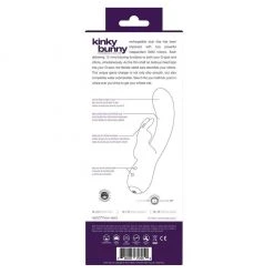 Savvy Co. VeDO Kinky Bunny Plus Rechargeable Dual Vibe Rabbit Vibrators 10 Savvy Co. VeDO Kinky Bunny Plus Rechargeable Dual Vibe Rabbit Vibrators
