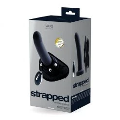 Savvy Co. VeDO Strapped Rechargeable Vibrating Strap On Dildos