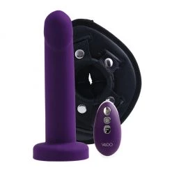 Savvy Co. VeDO Strapped Rechargeable Vibrating Strap On Dildos