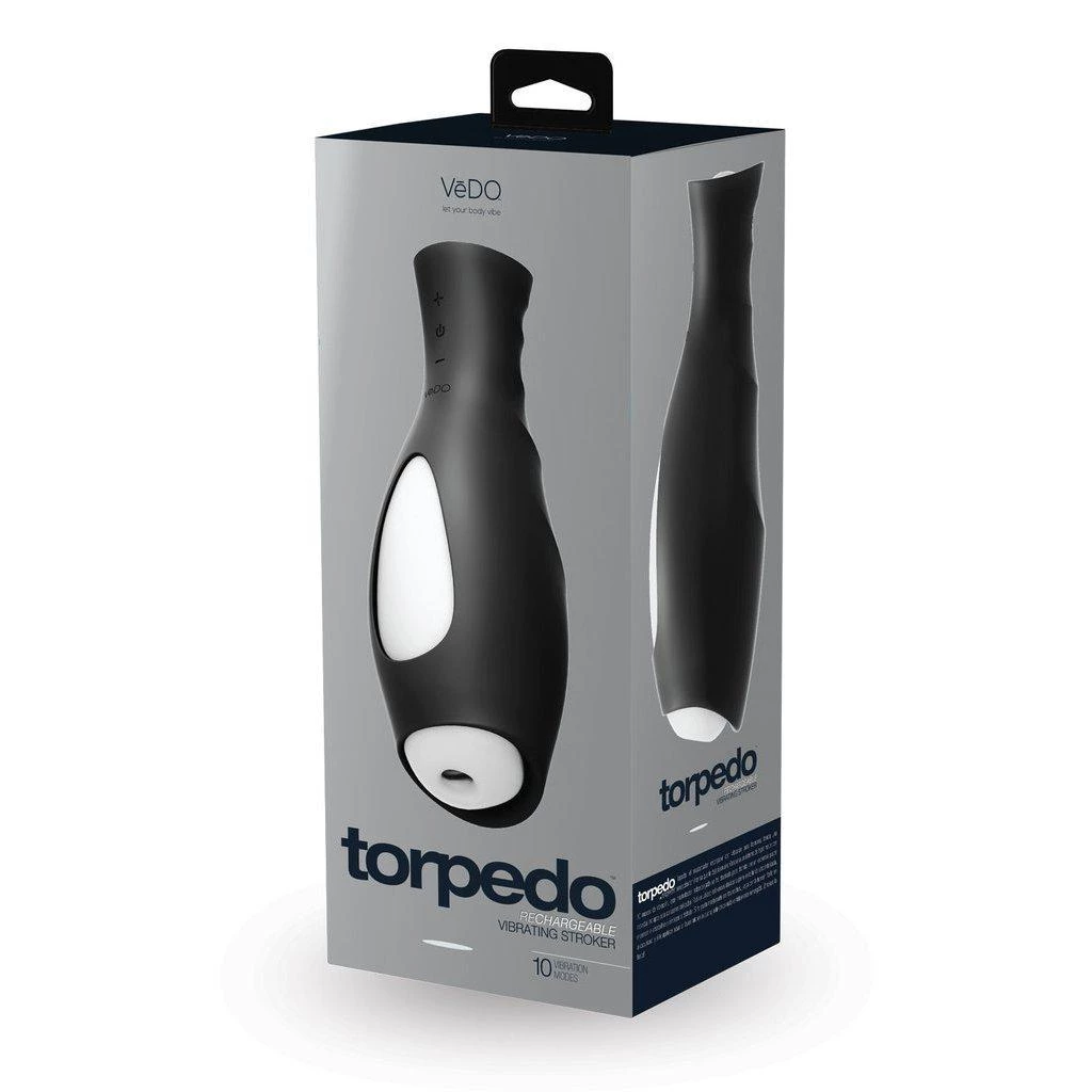 Savvy Co. VeDO Torpedo Vibrating Rechargeable Stroker Male Masturbators 8 Savvy Co. VeDO Torpedo Vibrating Rechargeable Stroker Male Masturbators