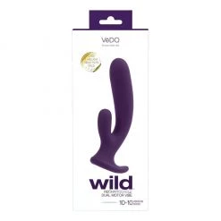 Savvy Co. Rabbit Vibrators VeDO Wild Rechargeable Dual Stimulation Vibe