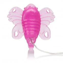 California Exotic Novelties Venus Butterfly Vibrator - Pink Clitoral Stimulators