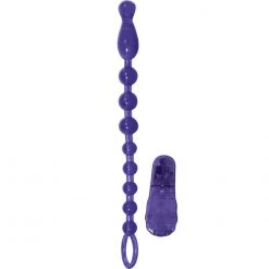 Nasstoys Vibrating Anal Beads - Purple Anal Sex Toys