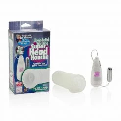 California Exotic Novelties Vibrating Super Head Honcho Masturbator