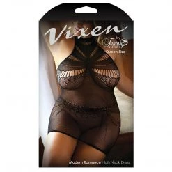 Fantasy Lingerie Vixen Modern Romance High Neck Dress