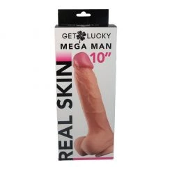 Thank Me Now INC Voodoo Get Lucky 10 Inch Real Skin Dildo Dildos
