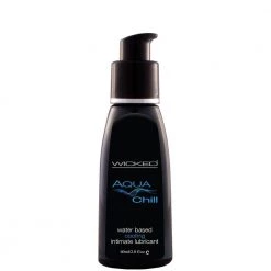 Wicked Sensual Care Lubes Wicked Aqua Chill Water Based Cooling Lubricant 8 Wicked Sensual Care Lubes Wicked Aqua Chill Water Based Cooling Lubricant