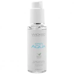 Wicked Sensual Care Wicked Simply Aqua Water Based Lubricant Lubes 10 Wicked Sensual Care Wicked Simply Aqua Water Based Lubricant Lubes