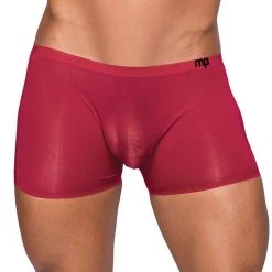 Comme Ci Comme Ca Men's Lingerie Wine Sheer Sleek Short