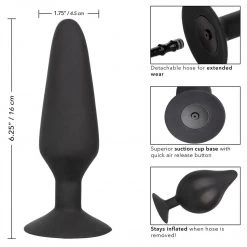 California Exotic Novelties Anal Sex Toys XL Silicone Inflatable Plug