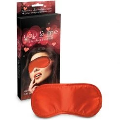 Creative Conceptions You & Me Silky Red Blindfold