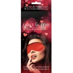 Creative Conceptions You & Me Silky Red Blindfold