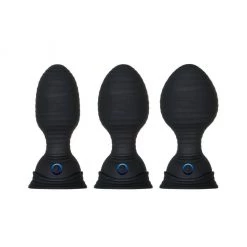 Evolved Novelties INC Anal Sex Toys Zero Tolerance Shape Shifter Inflatable Vibrating Butt Plug