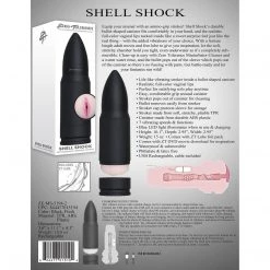 Evolved Novelties INC Zero Tolerance Shell Shock Vibrating Stroker Male Masturbators