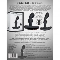 Evolved Novelties INC Zero Tolerance Teeter Totter Prostate Massager Anal Sex Toys
