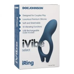 Doc Johnson IVibe Select IRing Vibrating Silicone Cock Ring