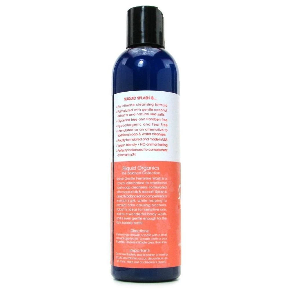 Sliquid LLC Sliquid Organics Splash Natural Feminine Wash Lubes 14 Sliquid LLC Sliquid Organics Splash Natural Feminine Wash Lubes