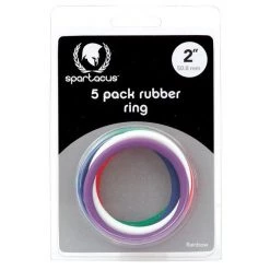 Cock Rings Spartacus 2 Inch Rubber Cock Ring Set